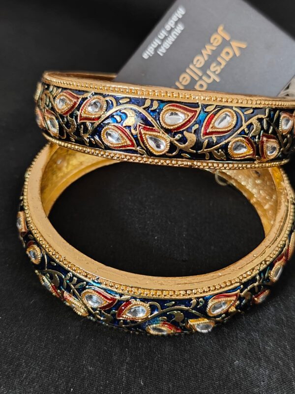 Gold Plated Churi Bangles Bracelet Ruli